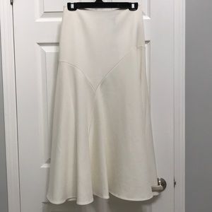 Bcbg - fitted on hips with full skirt.